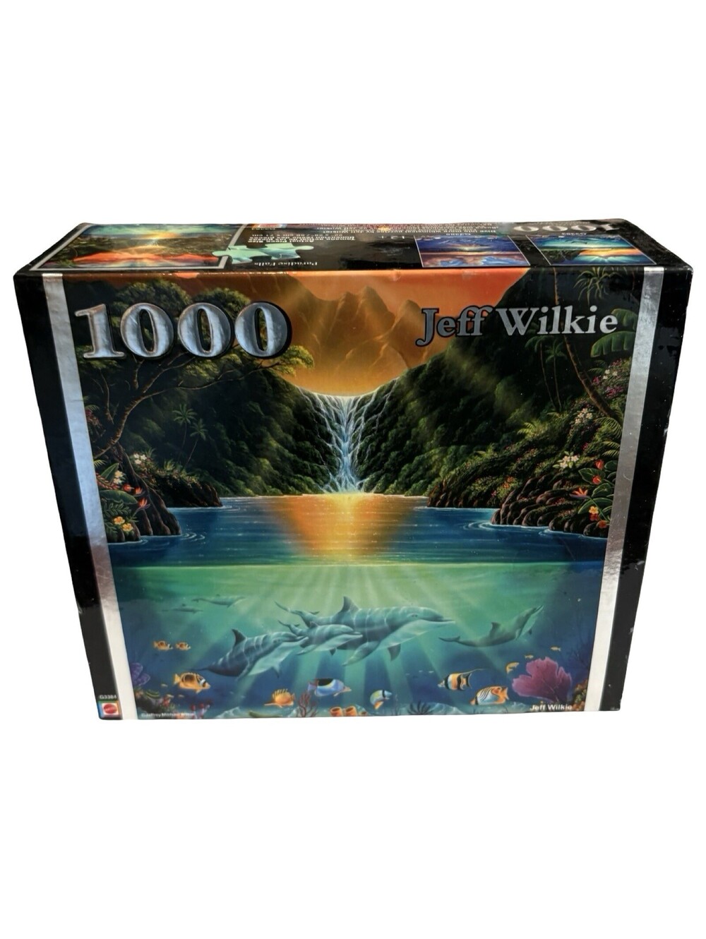 Mattel "Paradise Falls" 1000 Piece Puzzle By Jeff Wilkie  New 2004 Sealed